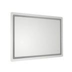 Kuzco VM30348-5CCT Sandblasted Merc Edge Seneca 48-in Sandblasted Merc Edge Led Vanity Mirror Image 3