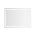 Kuzco VM31148-5CCT Sandblasted Merc Edge Seneca 48-in Sandblasted Merc Edge Led Vanity Mirror Image 1