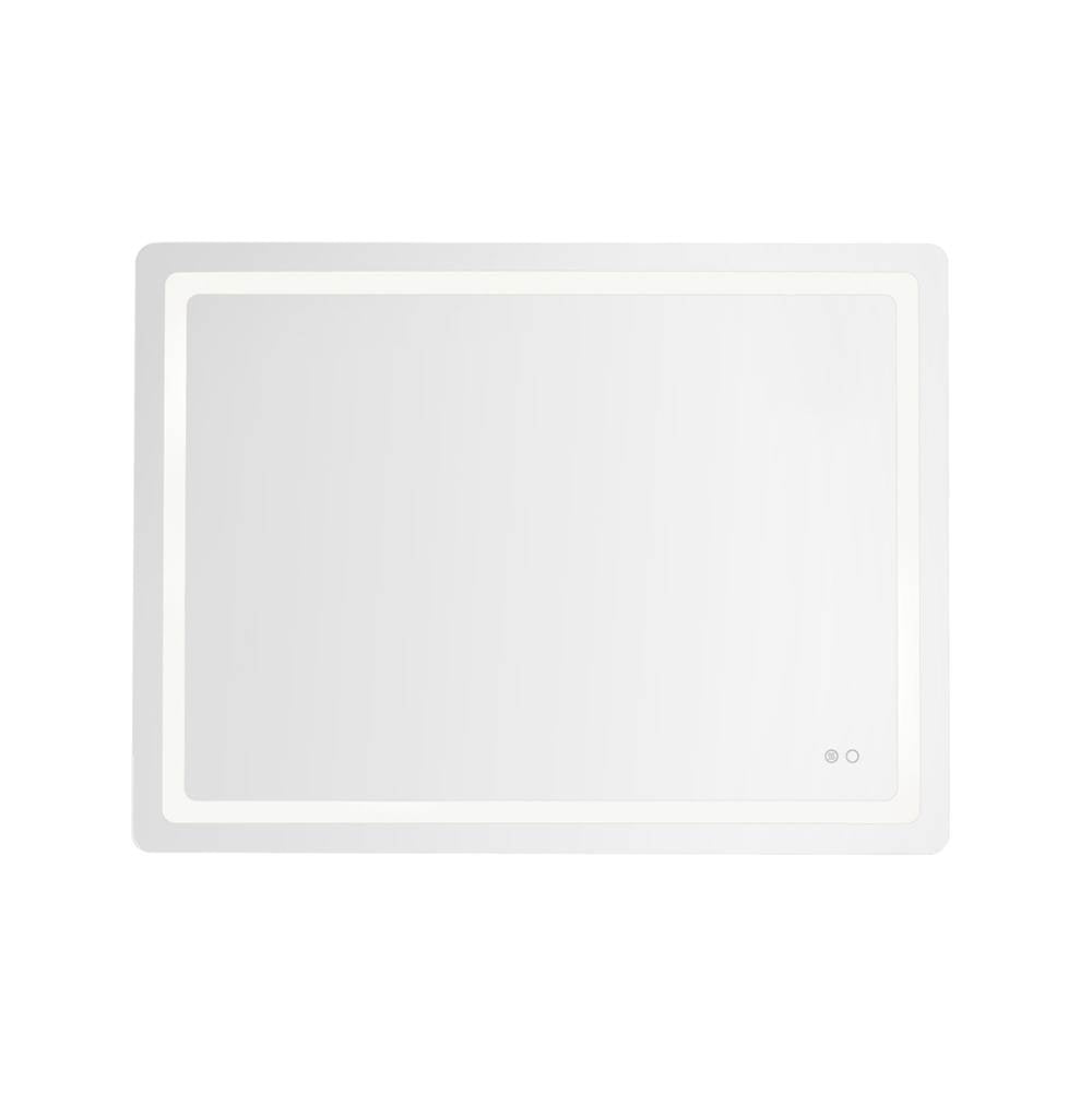 Kuzco VM31148-5CCT Sandblasted Merc Edge Seneca 48-in Sandblasted Merc Edge Led Vanity Mirror Image 1