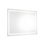 Kuzco Seneca 48-in Sandblasted Merc Edge Led Vanity Mirror