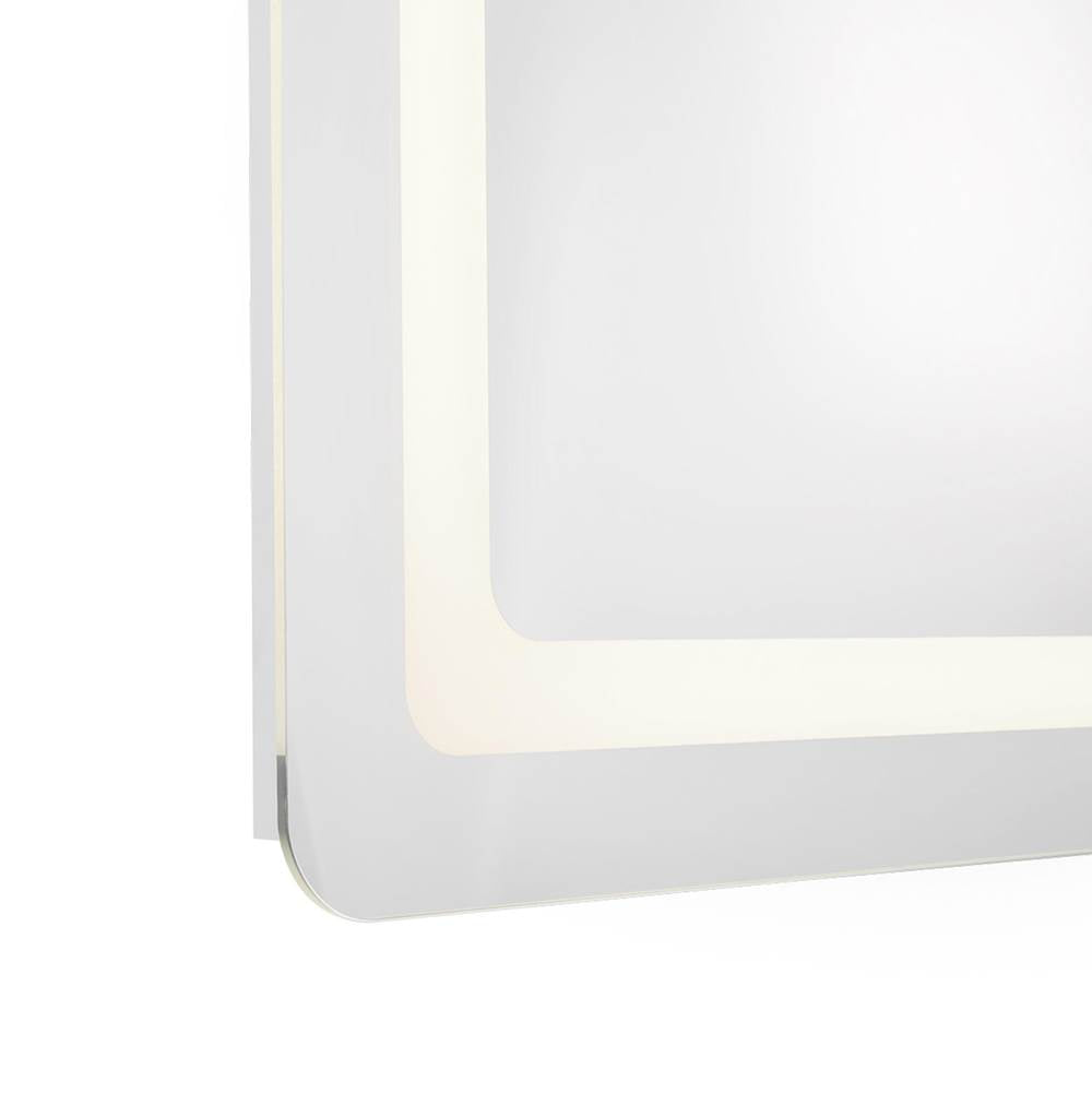 Kuzco VM31148-5CCT Sandblasted Merc Edge Seneca 48-in Sandblasted Merc Edge Led Vanity Mirror Image 3