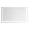 Kuzco VM31160-5CCT Sandblasted Merc Edge Seneca 60-in Sandblasted Merc Edge Led Vanity Mirror Image 1