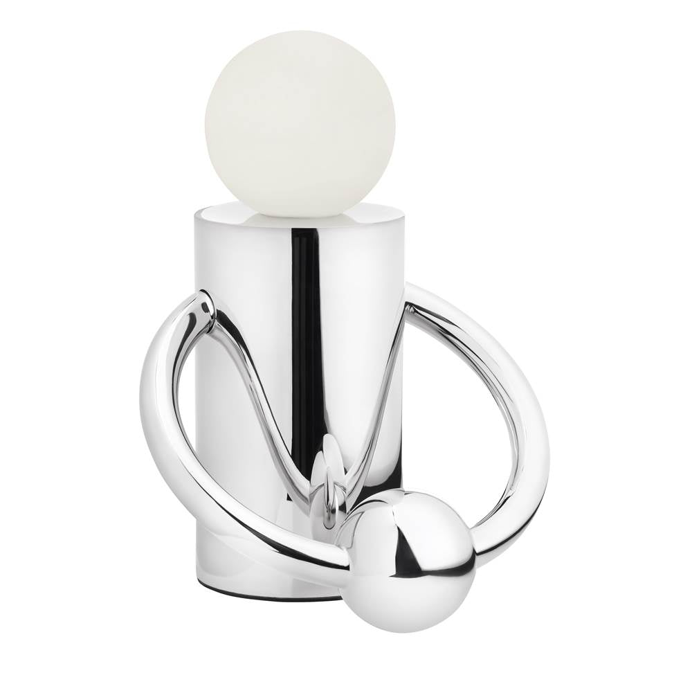 Kuzco Septum 8-in Chrome Led Table Lamp