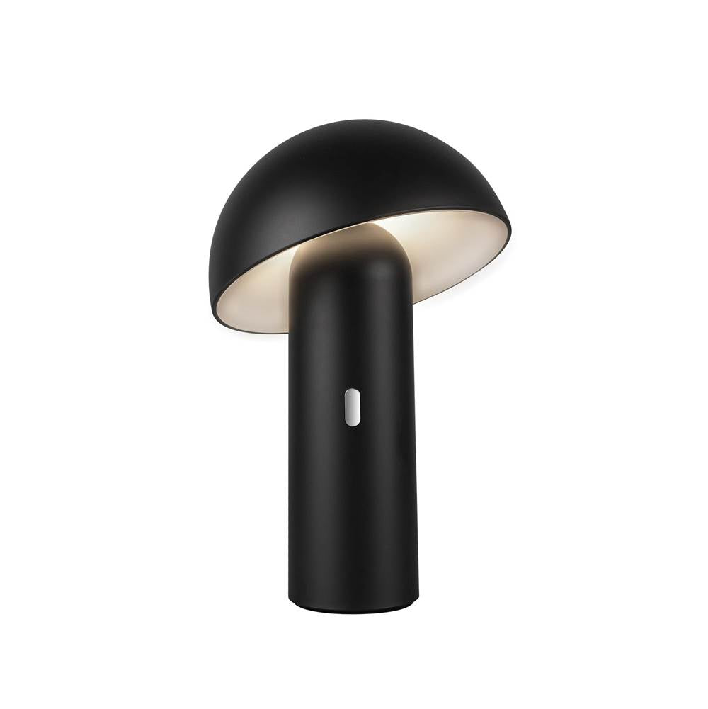 Kuzco Setas 6-in Black Led Table Lamp