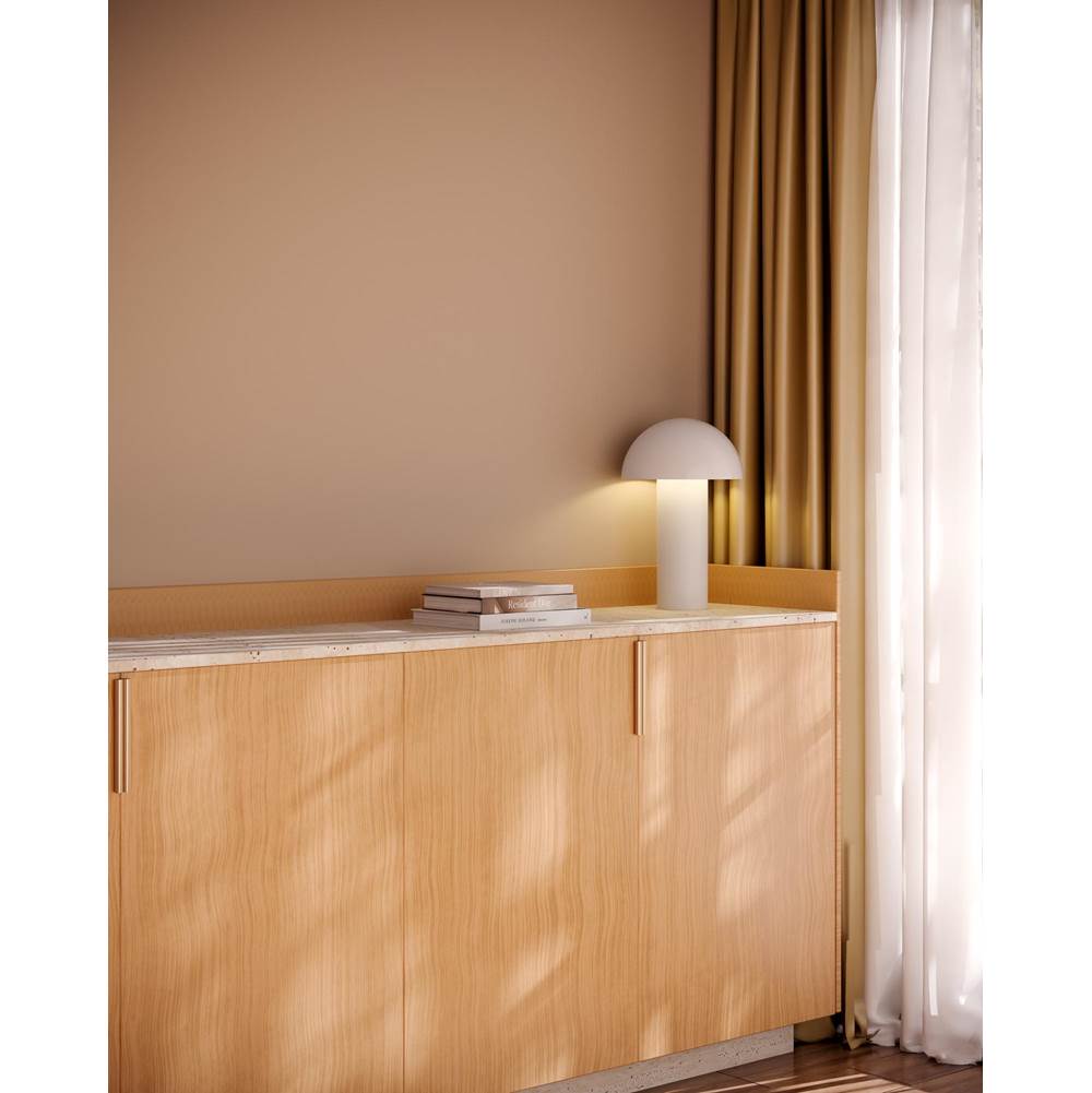 Kuzco TL65210-CM Cream Setas 6-in Cream Led Table Lamp Image 2