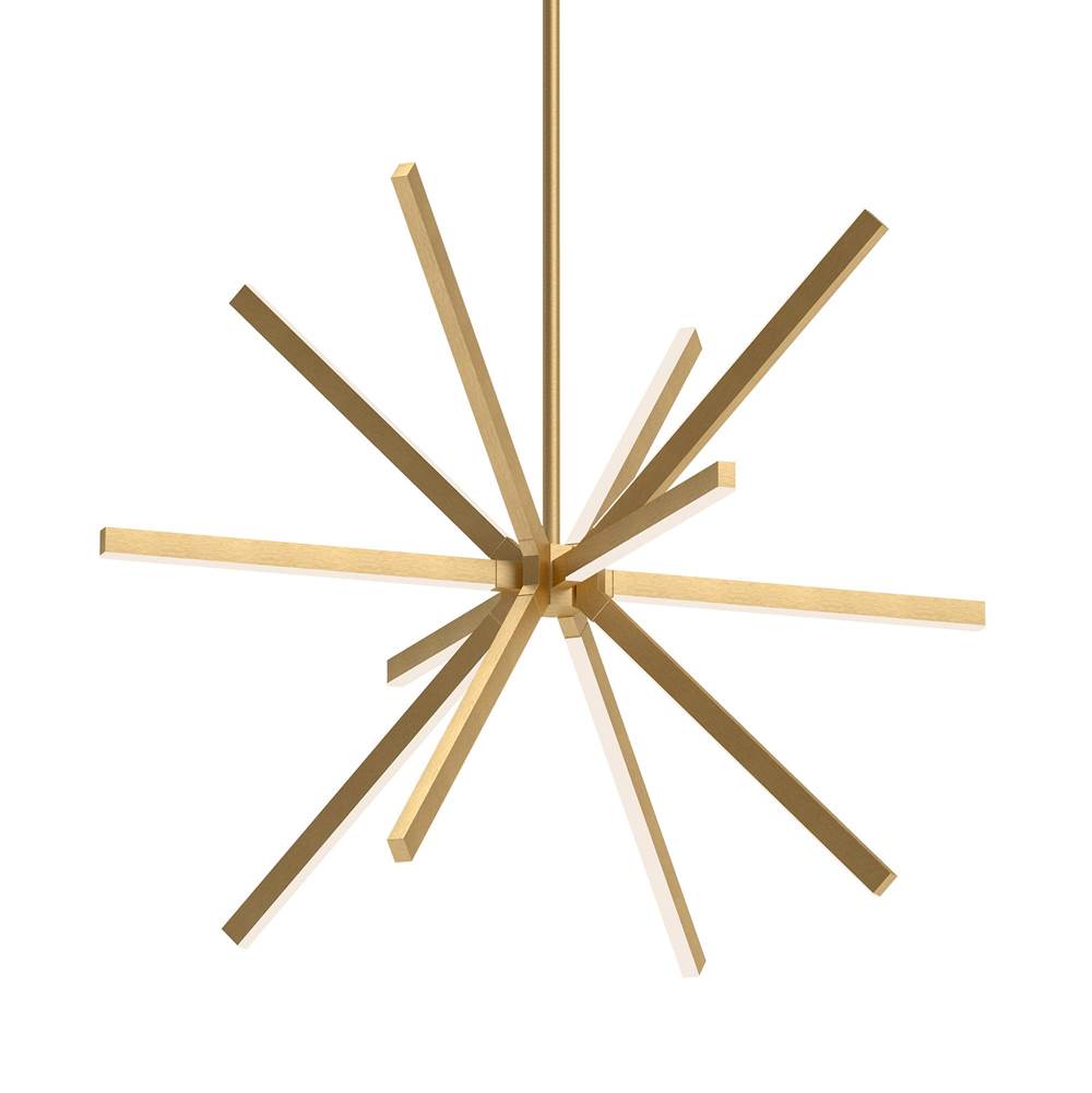 Kuzco CH14348-BG-UNV-010 Brushed Gold Sirius 48-in Brushed Gold Led Chandeliers Image 1