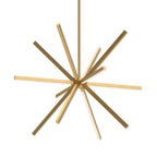 Kuzco CH14348-BG-UNV-010 Brushed Gold Sirius 48-in Brushed Gold Led Chandeliers Image 1