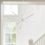 Kuzco Sirius 56-in Brushed Gold Led Chandeliers