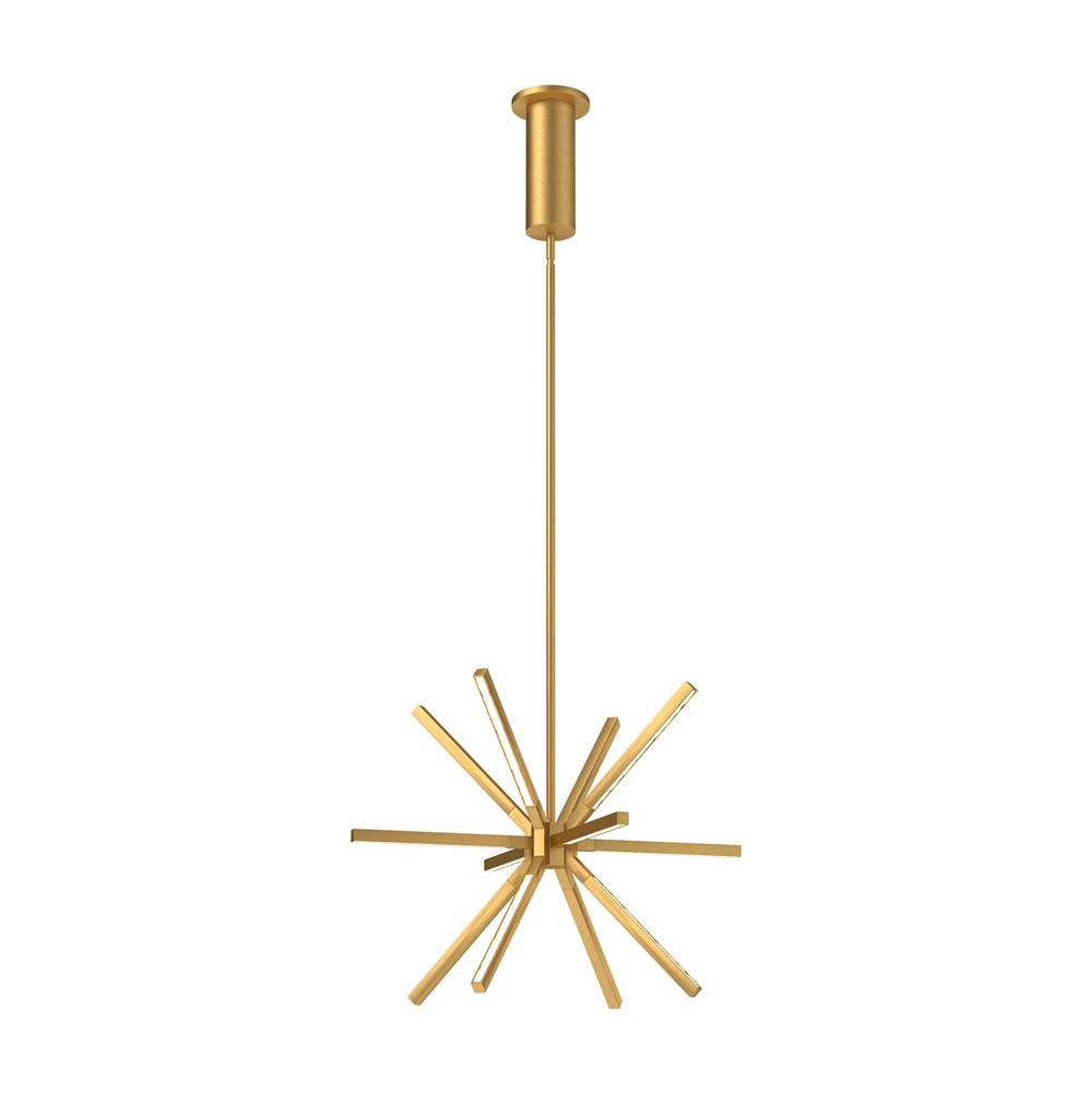 Kuzco Sirius Minor Sirius Minor 20-in Brushed Gold Led Chandeliers