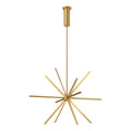Kuzco Sirius Minor Sirius Minor 32-in Brushed Gold Led Chandeliers