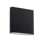 Kuzco AT6506-BK-UNV Black Slate 6-in Black Led All Terior Wall Image 1