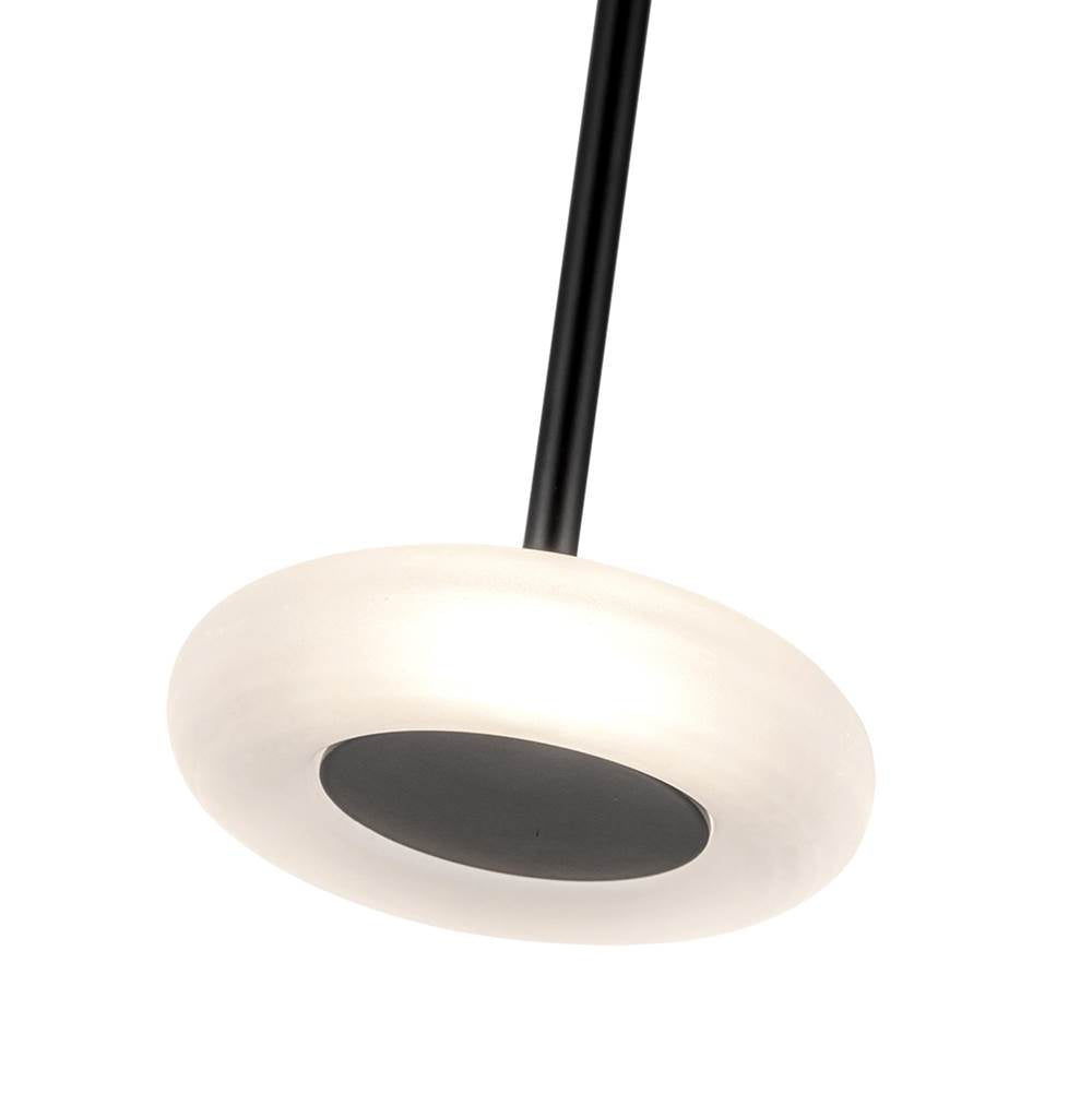 Kuzco PD97204-BK/FR Black,Frosted Glass Stephord 4-in Black/frosted Glass Led Pendant Image 4