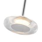 Kuzco PD97204-CH/CL Chrome,Clear Glass Stephord 4-in Chrome/clear Glass Led Pendant Image 3