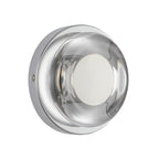 Kuzco WS97204-CH/CL Chrome,Clear Glass Stephord 4-in Chrome/clear Glass Led Wall Sconce Image 3