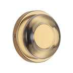 Kuzco WS97204-MRB/CL Metallic Brass,Clear Glass Stephord 4-in Metallic Brass/clear Glass Led Wall Sconce Image 4