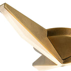 Kuzco FM64215-VB Vintage Brass Tachi 15-in Vintage Brass Led Flush Mount Image 2