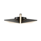 Kuzco FM64218-UB Urban Bronze Tachi 18-in Urban Bronze Led Flush Mount Image 1