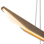 Kuzco PD64231-VB-UNV-010 Vintage Brass Tachi 31-in Vintage Brass Led Pendant Image 2