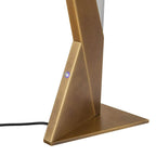 Kuzco TL64222-VB Vintage Brass Tachi 6-in Vintage Brass Led Table Lamp Image 2
