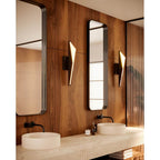 Kuzco WS64215-UB Urban Bronze Tachi 4-in Urban Bronze Led Wall Sconce Image 2