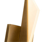 Kuzco WS64215-VB Vintage Brass Tachi 4-in Vintage Brass Led Wall Sconce Image 2