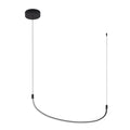 Kuzco LP89036-BK Black Talis 36-in Black Led Linear Pendant Image 1
