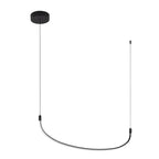 Kuzco LP89036-BK Black Talis 36-in Black Led Linear Pendant Image 1