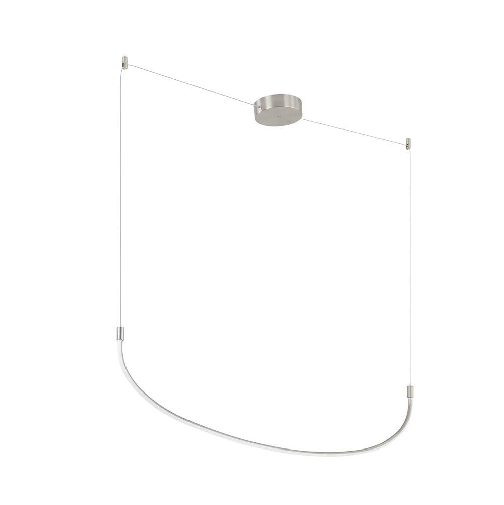 Kuzco Talis 36-in Brushed Gold Led Linear Pendant