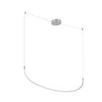 Kuzco Talis 36-in Brushed Gold Led Linear Pendant