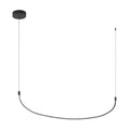 Kuzco LP89048-BK Black Talis 48-in Black Led Linear Pendant Image 1