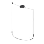 Kuzco Talis 48-in Brushed Gold Led Linear Pendant