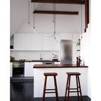 Kuzco Talis 70-in Brushed Gold Led Multi Pendant