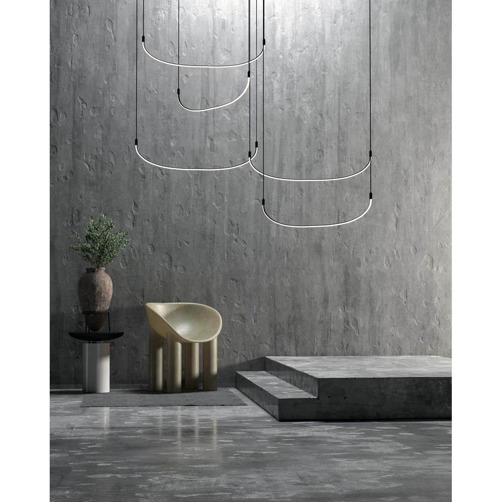 Kuzco Talis 70-in Brushed Gold Led Multi Pendant