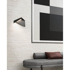 Kuzco Taro 10-in Black Led Wall Sconce