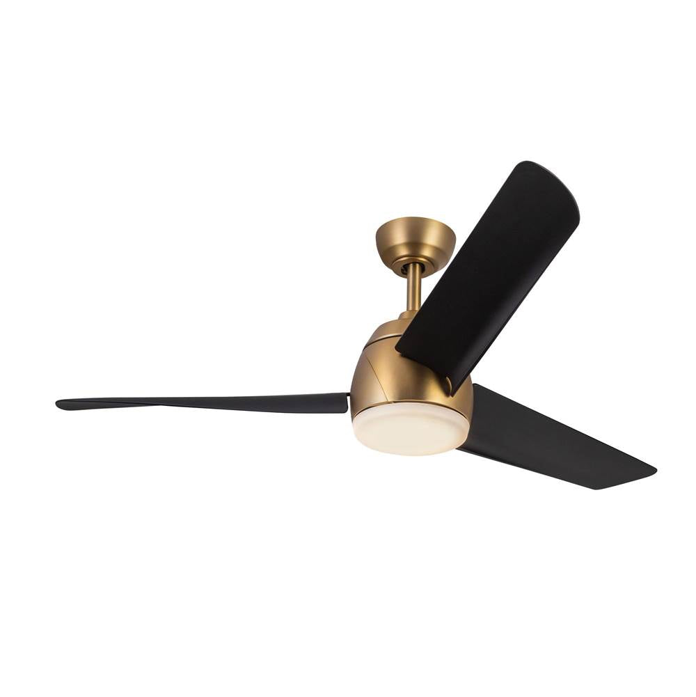 Kuzco CF91954-BG/MB Brushed Gold,Matte Black Thalia 54-in Brushed Gold/matte Black Led Ceiling Fan Image 7