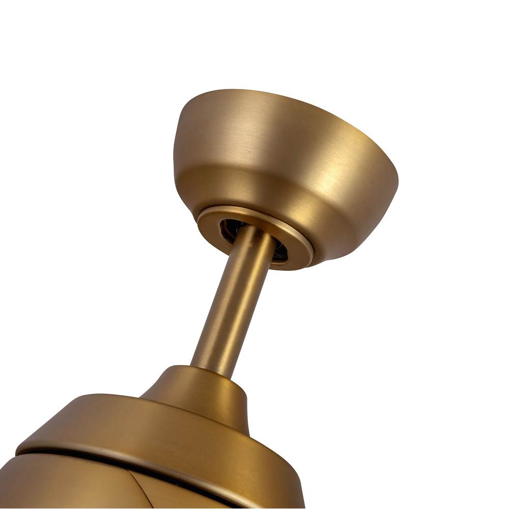Kuzco CF91954-BG/WH Brushed Gold,Matte White Thalia 54-in Brushed Gold/matte White Led Ceiling Fan Image 4