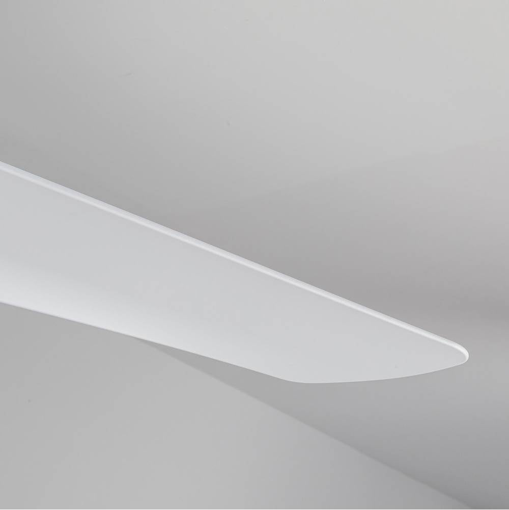 Kuzco CF91954-BG/WH Brushed Gold,Matte White Thalia 54-in Brushed Gold/matte White Led Ceiling Fan Image 3