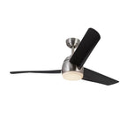 Kuzco CF91954-BN/MB Brushed Nickel,Matte Black Thalia 54-in Brushed Nickel/matte Black Led Ceiling Fan Image 7