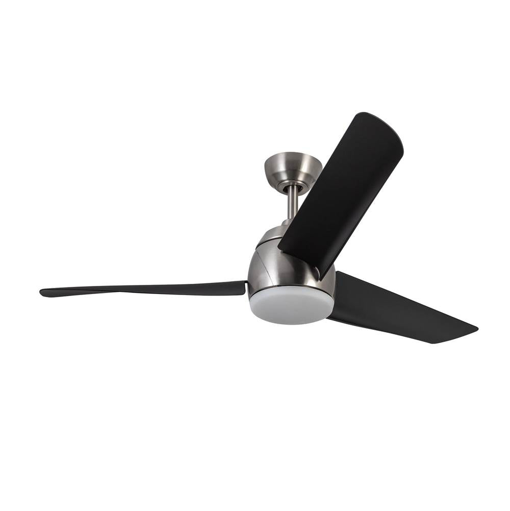 Kuzco CF91954-BN/MB Brushed Nickel,Matte Black Thalia 54-in Brushed Nickel/matte Black Led Ceiling Fan Image 6
