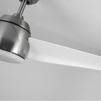 Kuzco CF91954-BN/WH Brushed Nickel,Matte White Thalia 54-in Brushed Nickel/matte White Led Ceiling Fan Image 3