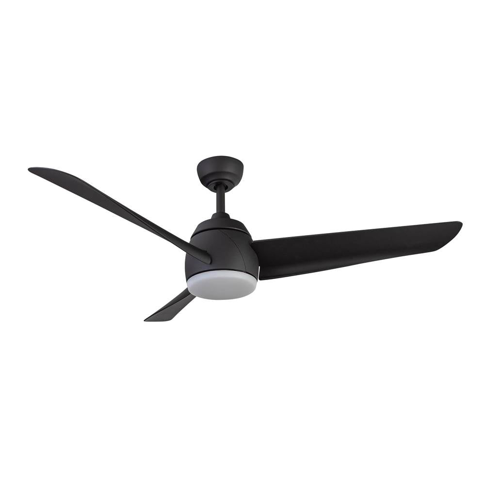 Kuzco Thalia 54-in Brushed Gold/matte Black Led Ceiling Fan