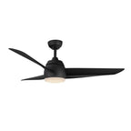 Kuzco CF91954-MB Matte Black Thalia 54-in Matte Black Led Ceiling Fan Image 9