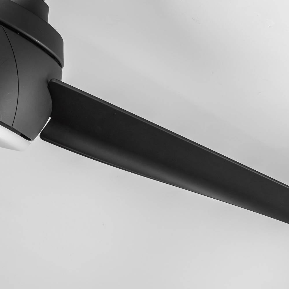 Kuzco CF91954-MB Matte Black Thalia 54-in Matte Black Led Ceiling Fan Image 3