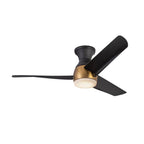Kuzco HF91954-BG/MB Brushed Gold,Matte Black Thalia 54-in Brushed Gold/matte Black Led Hugger Fan Image 6