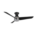 Kuzco Thalia 54-in Brushed Gold/matte Black Led Hugger Fan