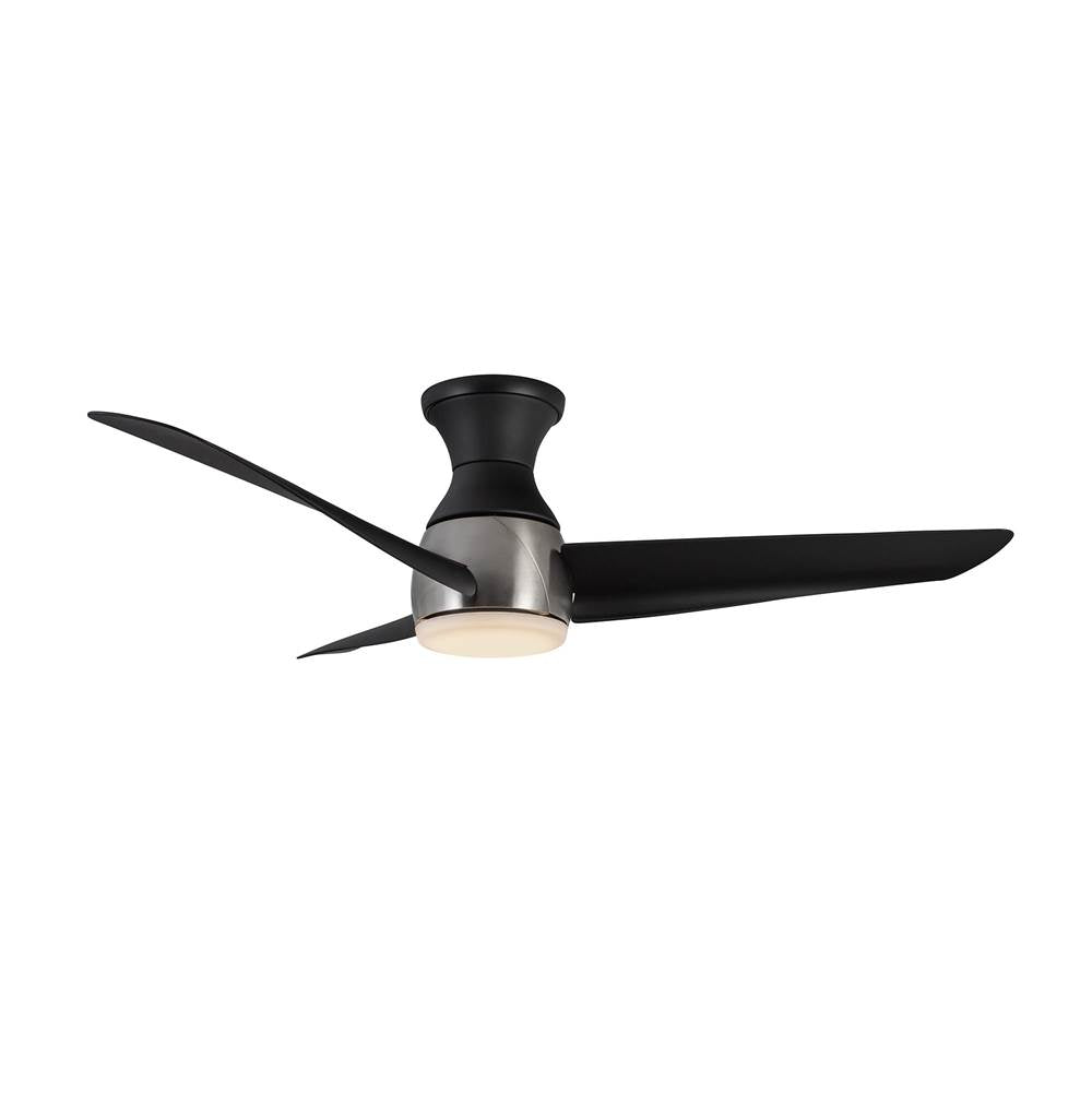 Kuzco HF91954-BN/MB Brushed Nickel,Matte Black Thalia 54-in Brushed Nickel/matte Black Led Hugger Fan Image 6