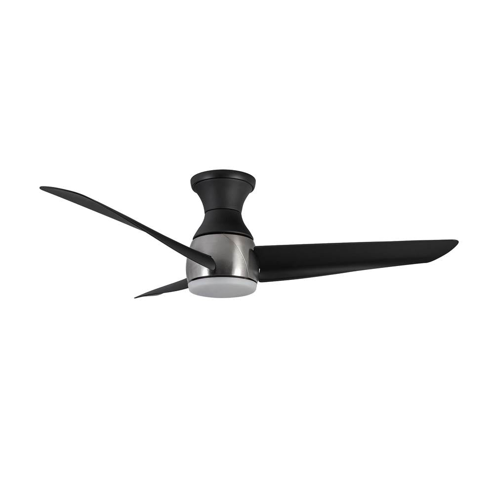 Kuzco HF91954-BN/MB Brushed Nickel,Matte Black Thalia 54-in Brushed Nickel/matte Black Led Hugger Fan Image 5