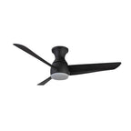 Kuzco Thalia 54-in Brushed Gold/matte Black Led Hugger Fan
