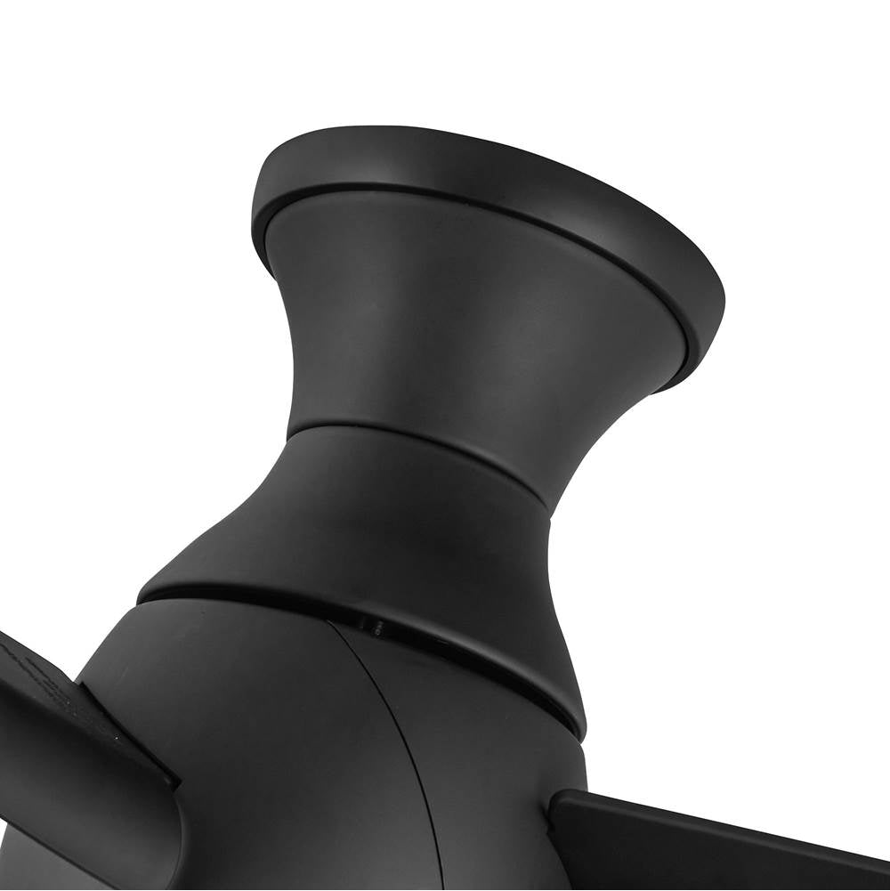 Kuzco HF91954-MB Matte Black Thalia 54-in Matte Black Led Hugger Fan Image 2