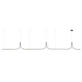 Kuzco LP17915-BK-UNV-010-RT Black Thread 15-ft Black Led Linear Pendant Image 1